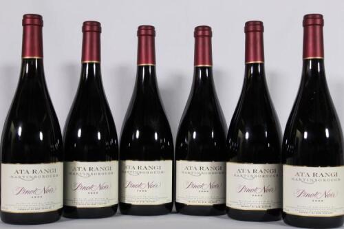 (6) 2000 Ata Rangi Pinot Noir, Martinborough