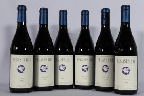 (6) 2000 Pegasus Bay Pinot Noir, Waipara