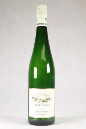 (1) 2014 Fritz Haag Brauneberger Riesling Kabinett, Mosel Saar Ruwer*
