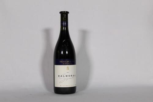 (1) 2001 Rosemount Balmoral Syrah, McLaren Vale SA