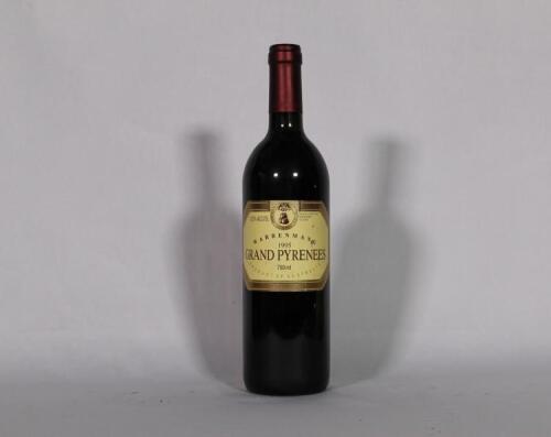 (1) 1995 Warrenmang Grand Pyrenees Cabernet Sauvignon/Merlot/Franc/Shiraz, Pyrenees VIC