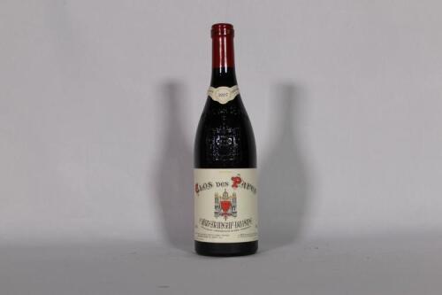 (1) 2007 Clos des Pape Chateauneuf du Pape