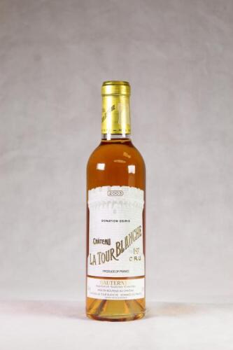 (1) 2003 Chateau La Tour Blanche 375ml
