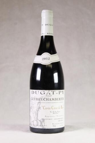 (1) 2012 Domaine Dugat-Py Gevrey Chambertin Couer de Roy Tres Vieilles Vignes, Cote de Nuits*