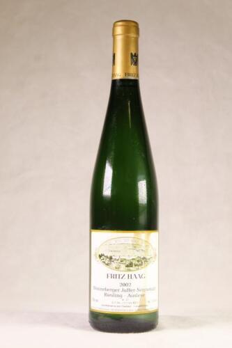 (1) 2002 Fritz Haag Brauneberger Juffer-Sonnenuhr Riesling Auslese, Mosel Saar Ruwer