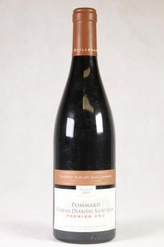 (1) 2011 Thierry Violot-Guillemard Pommard Clos de Derriere St Jean 1er Cru, Cote de Beaune