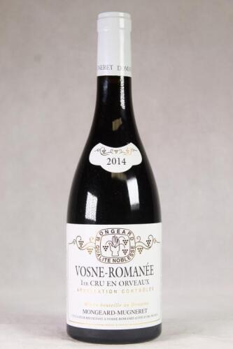(1) 2014 Mongeard-Mugneret Vosne Romanee en Orveaux 1er Cru, Cote de Nuits