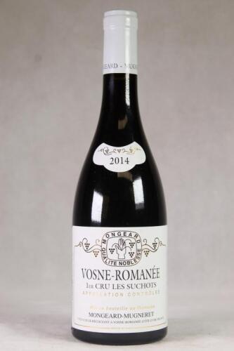 (1) 2014 Mongeard-Mugneret Vosne Romanee Les Suchots 1er Cru, Cote de Nuits