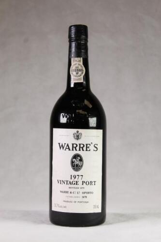 (1) 1977 Warre&rsquo;s Vintage, Oporto