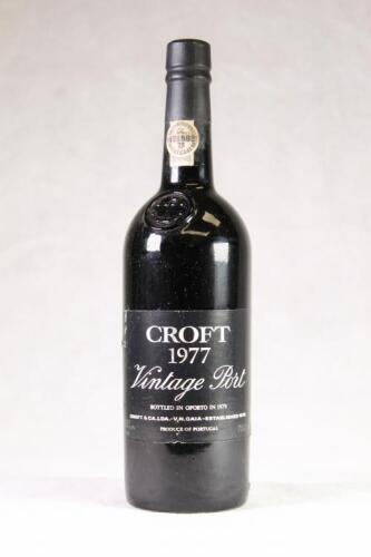 (1) 1977 Croft Vintage, Oporto