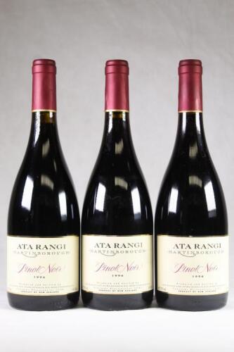 (3) 1996 Ata Rangi Pinot Noir, Martinborough