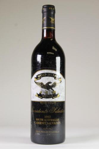 (1) 1985 Wolf Blass Presidents Selection Cabernet Sauvignon, South Australia