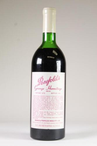 (1) 1979 Penfolds Grange Bin 95, South Australia