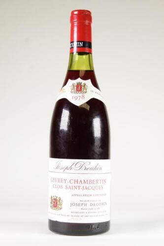 (1) 1978 Joseph Drouhin Gevrey Chambertin Clos Saint Jacques&nbsp;1er Cru, Cote de Nuits
