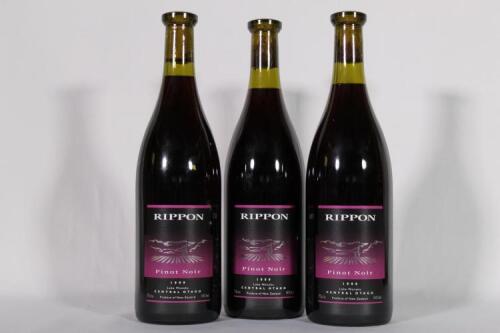 (3) 1999 Rippon Pinot Noir, Wanaka