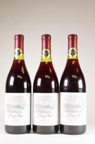 (3) 1989 Ata Rangi Reserve Pinot Noir, Martinborough