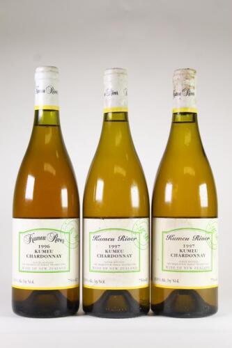 Three Bottles of Kumeu River Chardonnay