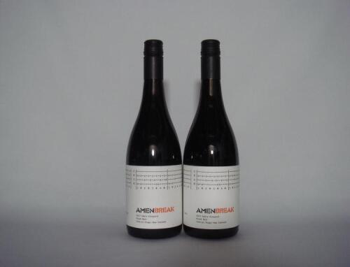 (2) 2017 Clonal Bros Amen Break Zebra Vineyard Pinot Noir, Central Otago