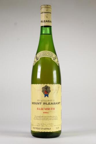 (1)&nbsp;1984 McWilliams Mount Pleasant Elizabeth Semillon, Hunter NSW