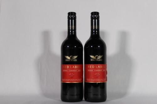(2) 2012 Wolf Blass Red Label Shiraz/Cabernet Sauvignon, South Australia