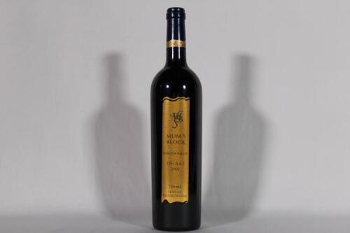 (1) 2002 Mum's Block Shiraz, Barossa SA