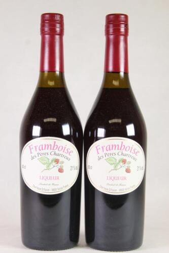 (2) des Peres Chartreux Framboise 500ml 21% abv