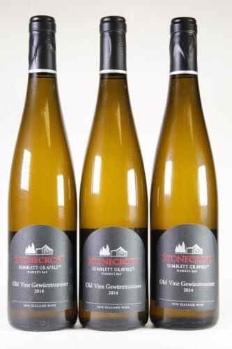 (3)&nbsp;2014 Stonecroft Old Vine Gewurztraminer, Hawkes Bay