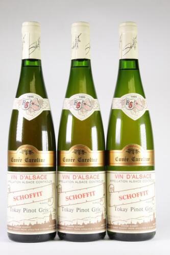 (3)&nbsp;1995 Schoffit Cuvee Caroline Tokay Pinot Gris