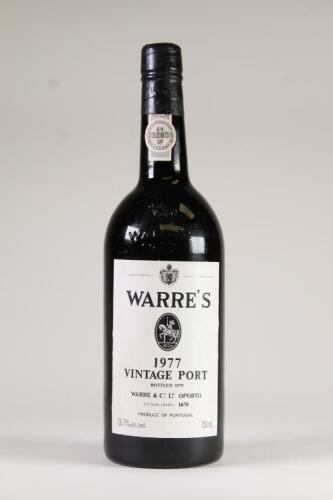 (1) 1977 Warre&rsquo;s Vintage, Oporto