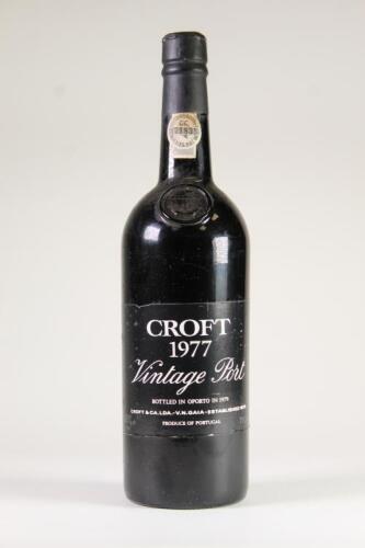 (1) 1977 Croft Vintage, Oporto