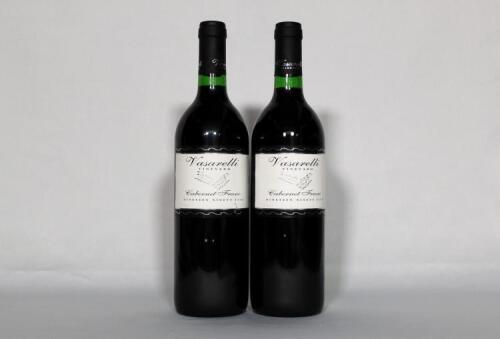 (2) 1995 Vasarelli Cabernet Franc, McLaren Vale SA