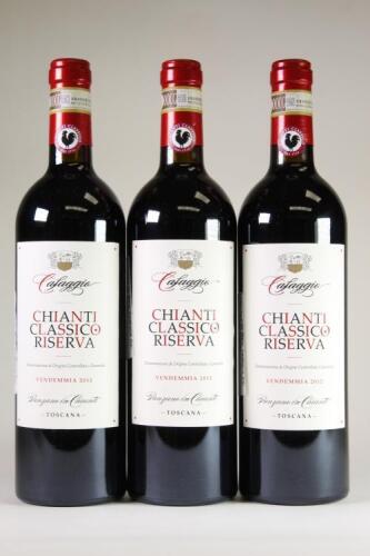(3) 2012 Cafaggio Chianti Classico Riserva, Tuscany*