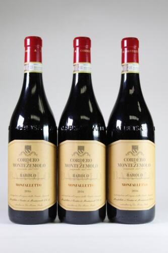 (3) 2016 Cordero di Montezemolo Monfalletto Barolo, Piedmont*