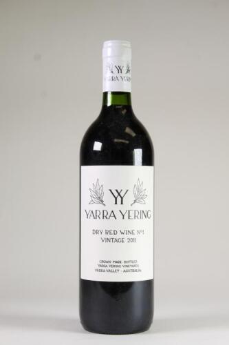 (1) 2011 Yarra Yering Dry Red No 1, Yarra VIC*
