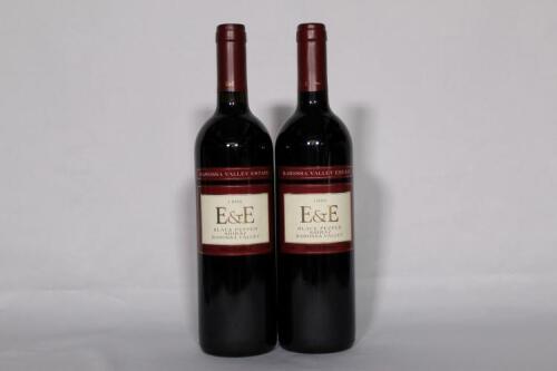 (2) 1996 Barossa Valley Estates E&E Black Pepper Shiraz, Barossa SA
