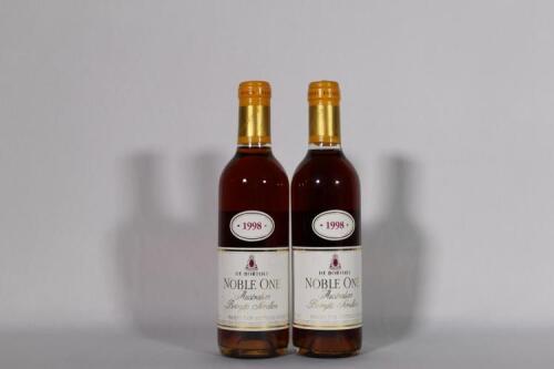 (2) 1998 De Bortoli Noble One 375ml, Riverina NSW WS90