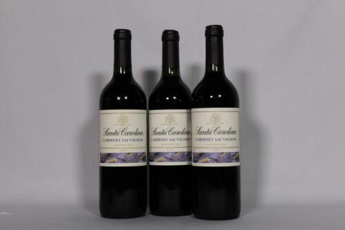 (3) 1997 Santa Carolina Cabernet Sauvignon, Rapel Valley Chile