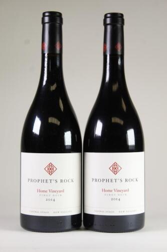 (2) 2014 Prophet's Rock Home Vineyard Pinot Noir, Central Otago*