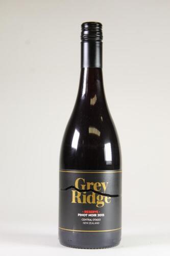 (1) 2015 Grey Ridge Reserve Pinot Noir, Central Otago*