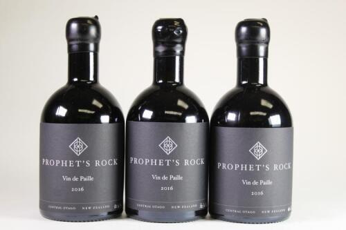 (3) 2016 Prophet's Rock Vin de Paille Pinot Gris 375ml, Central Otago*