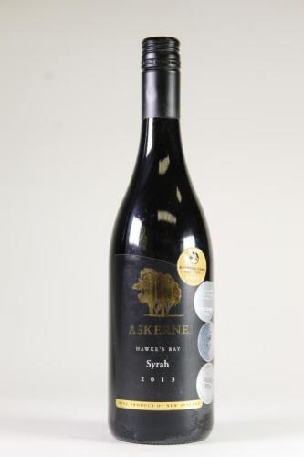 (1) 2013 Askerne Syrah, Hawkes Bay