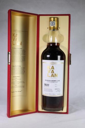 (1) Kavalan Oloroso Sherry Cask 59.4% (1000ml), Taiwan*