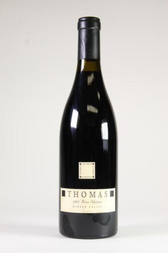 (1) 2005 Thomas Kiss Shiraz, Hunter Valley NSW