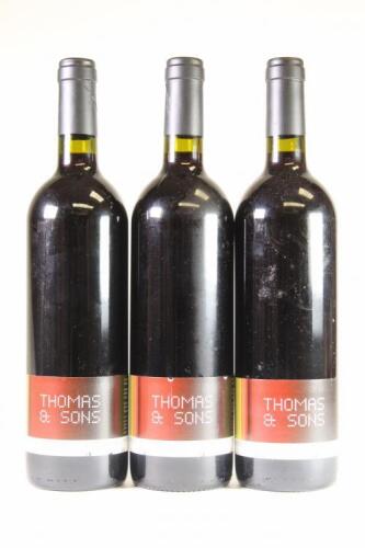 (3)&nbsp;2010 Thomas & Sons Cabernet Sauvignon, Waiheke