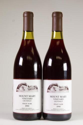(2)&nbsp;1990 Mount Mary Pinot Noir, Lilydale VIC