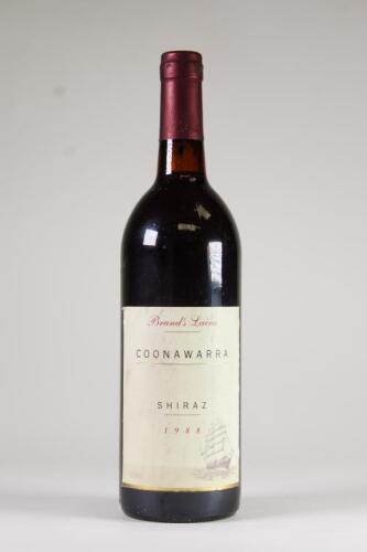 (1) 1988 Brand's Laira Shiraz, Coonawarra SA