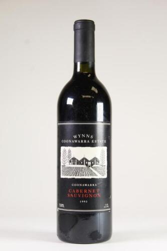 (1) 1993 Wynns Cabernet Sauvignon, Coonawarra SA