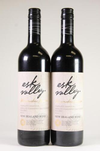 (2) 2013 Esk Valley Winemakers Reserve Merlot/Cabernet Sauvignon/Malbec, Gimblett Gravels