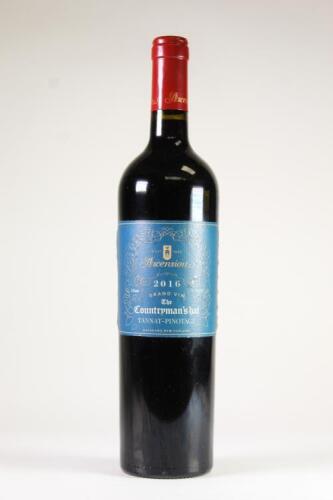 (1) 2016 Ascension The Countryman's Hat Tannat/ Pinotage, Matakana