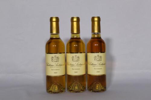(3) 2005 Chateau Suduiraut (375ml), Sauternes